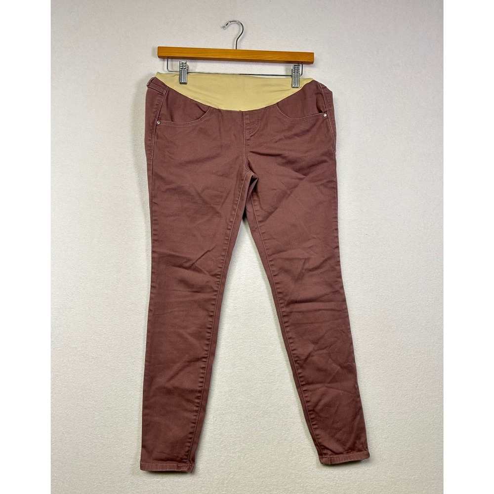 Lauren Conrad Maternity Jeggings Dusty Rose Size 6‎ Stretchy Comfort Panel